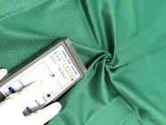 Dark Green 135 GSM Anti Static Fabric ESD Knitted Polyester 6mm Diamond Pattern